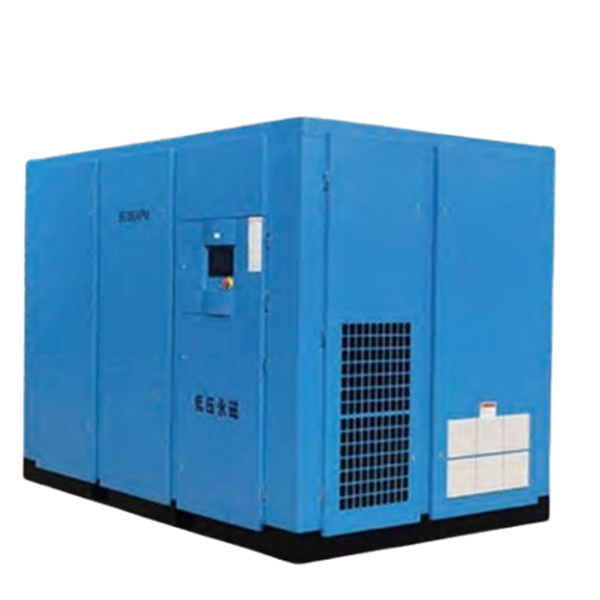 低壓永磁雙級(jí)壓縮變頻螺桿機(jī)